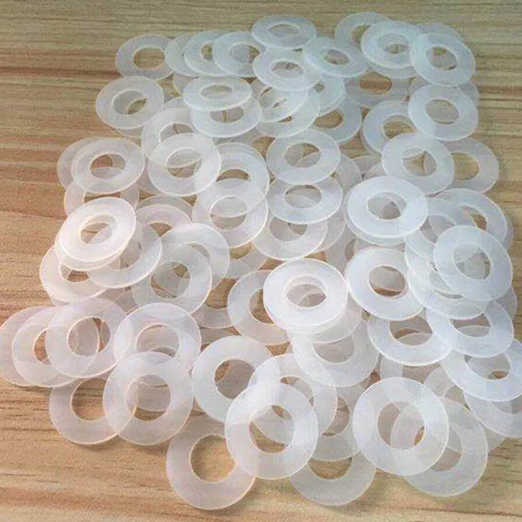 Die Cut Custom High Temperature Silicone Foam Rubber Gasket Sheet