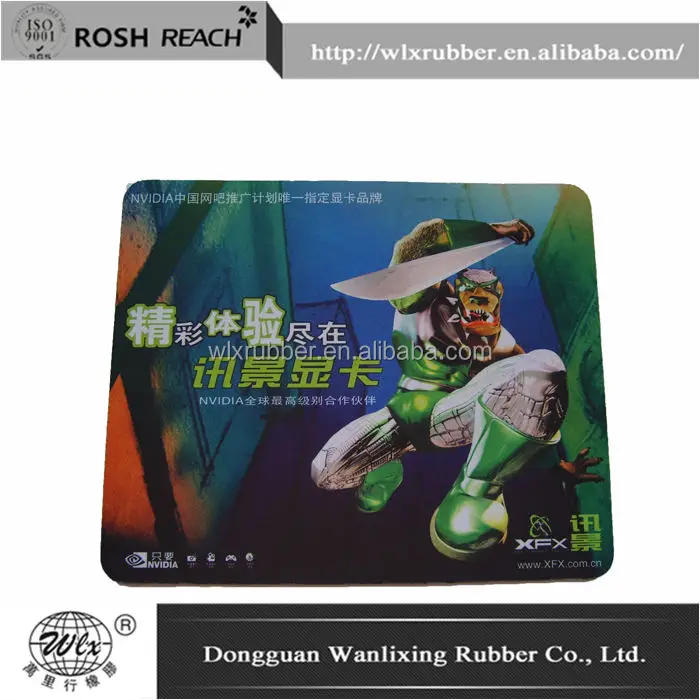 Любой размер / логотип принимаются комфорт игровой мыши коврик для компьютерной