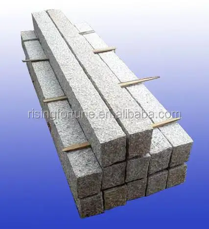 Grey granite landscaping curb stone