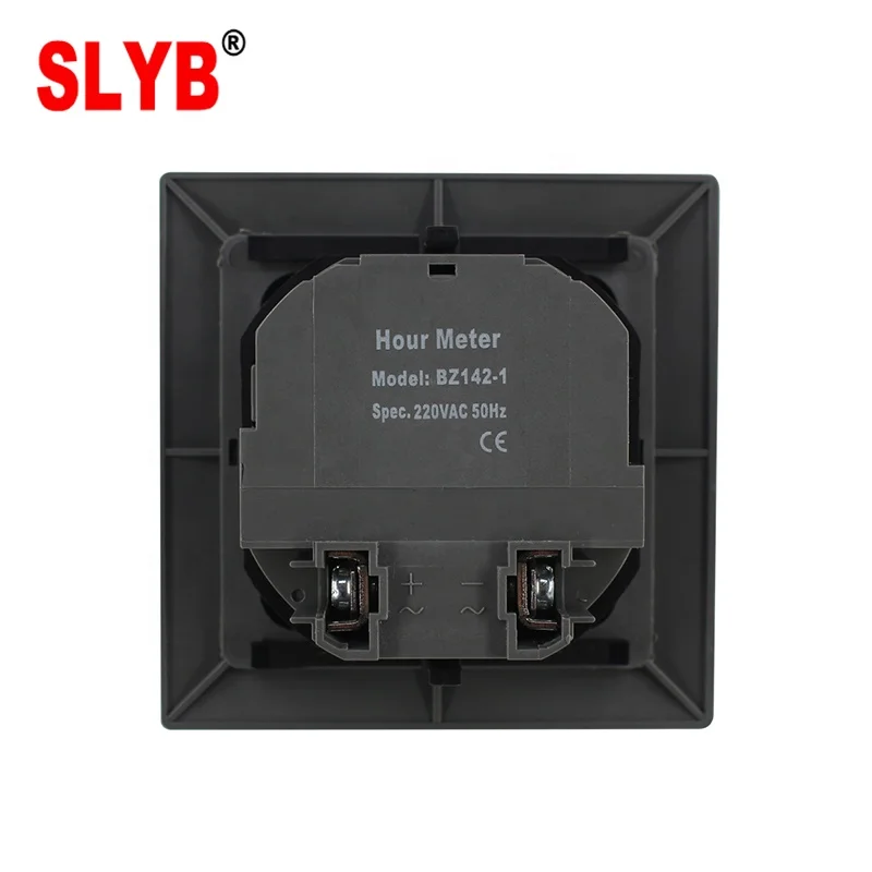 72*72 220V Bezel Rhombus Quartz Hour Meter Counter BZ142-1(HM-1) have 24VDC