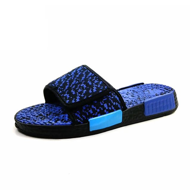 Высококачественные модные шлепанцы Greatshoe для мужчин, стильные шлепанцы с массажным ремешком, сетчатые шлепанцы