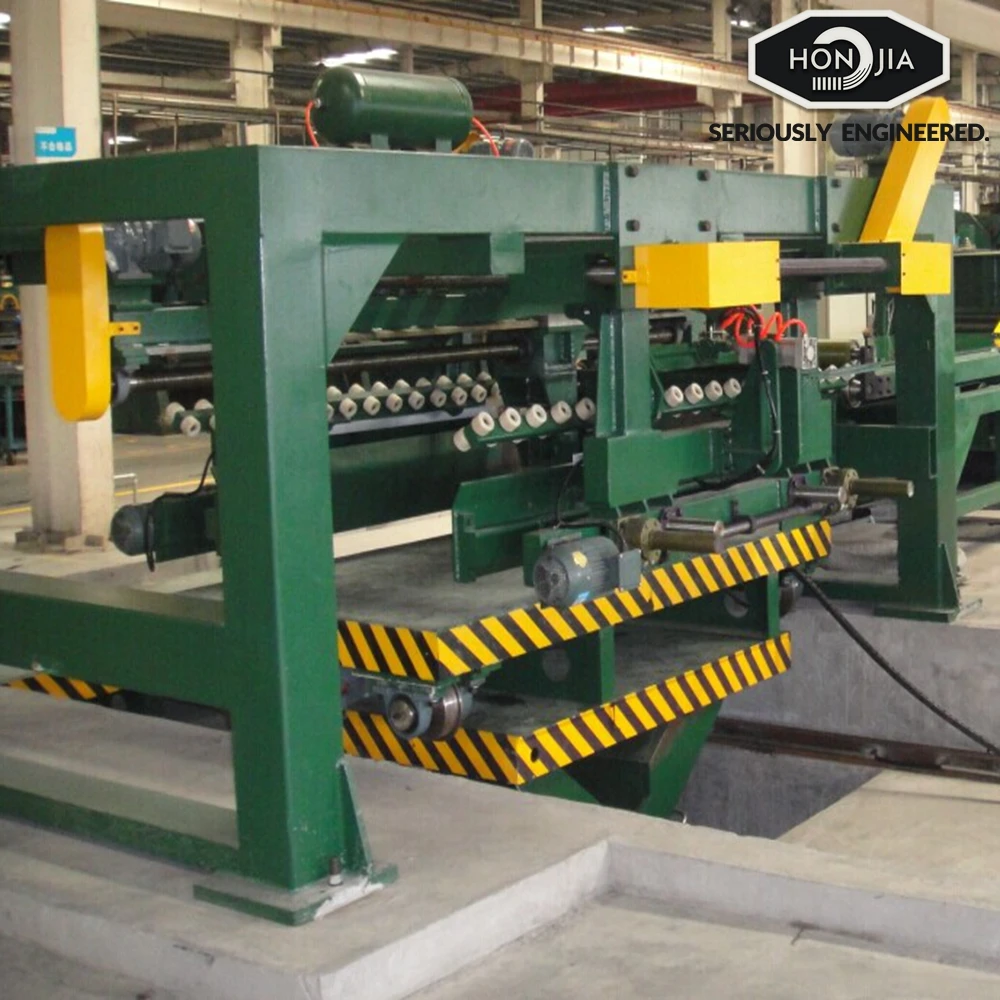 Automatic Sheet Metal Straightening and Cutting Machine