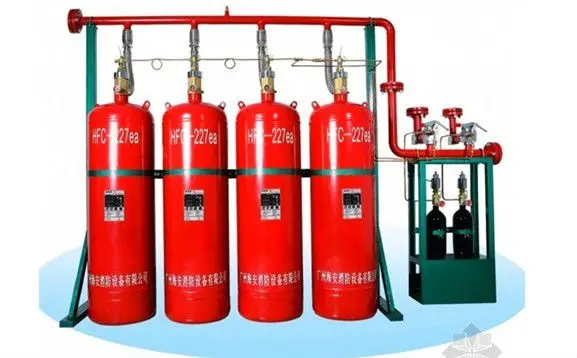 HFC-227ea Clean Agent Gas gas aerosol fire suppression system