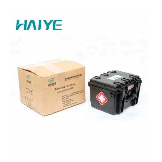  HAIYE MEDICAL! Модель HYHJ-1320 Твердые видео ларингоскоп с одноразовые