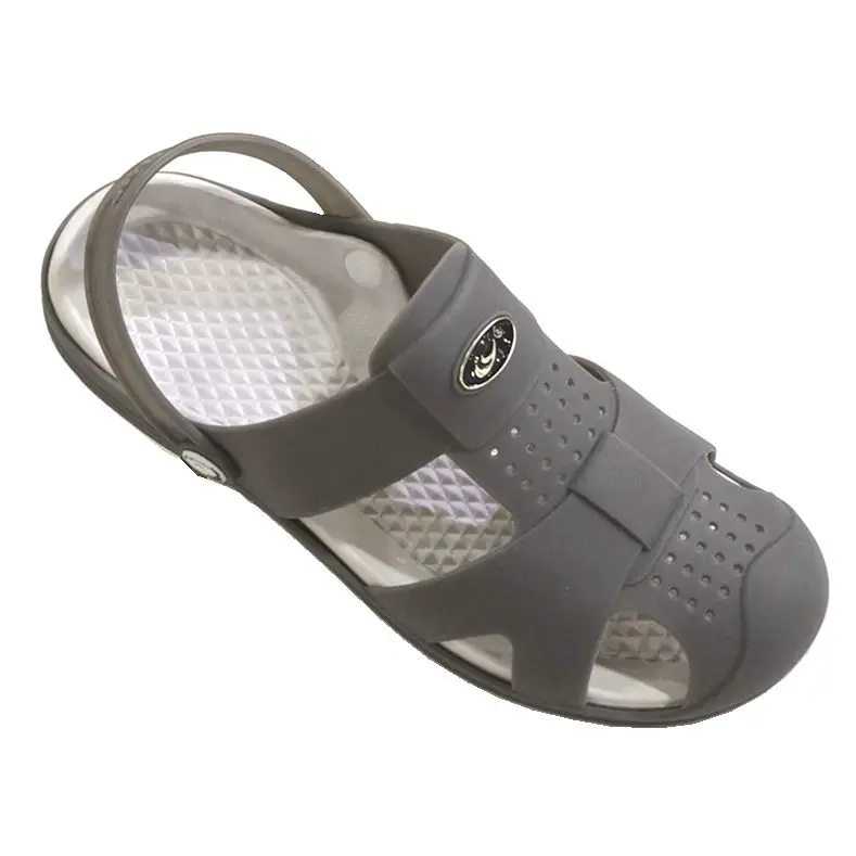 Custom Jelly Shoes Men sandal with protective toe Chinelo Sandal Karet Shoes Clogs Foam Clogs Sandale Plastique