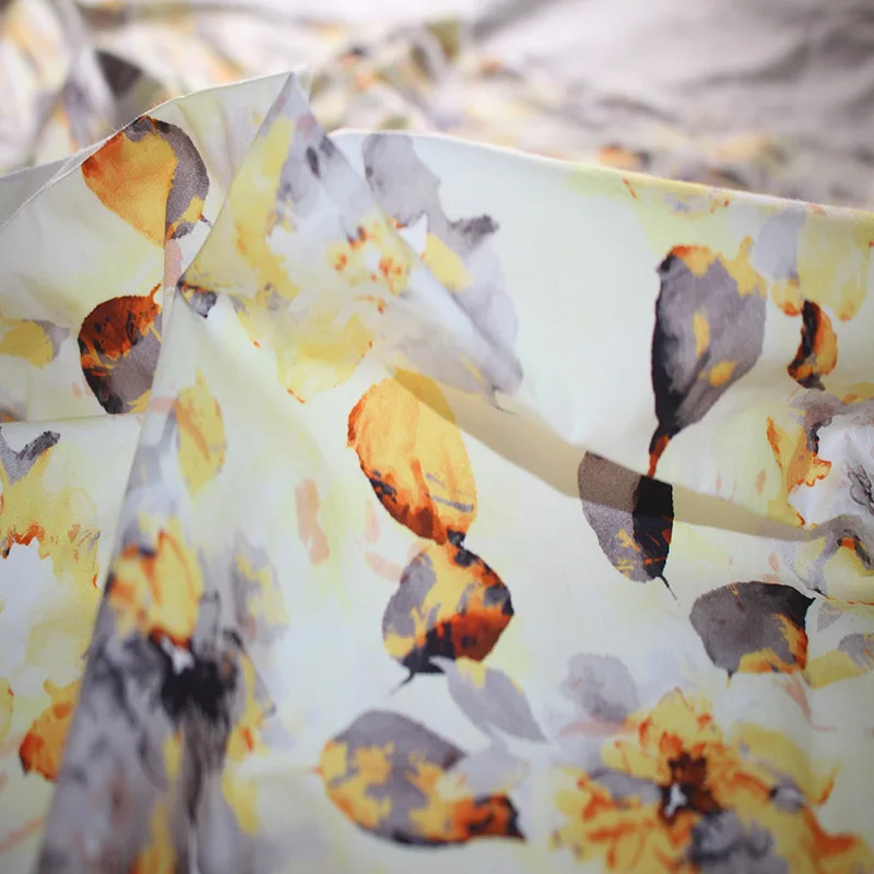 Baby Clothes Organic Cotton Poplin Fabric Custom Digital Printed Fabrics