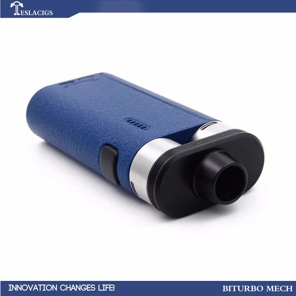 2017 powerful vape mod two RDAS Tesla biturbo mech for wholesaler