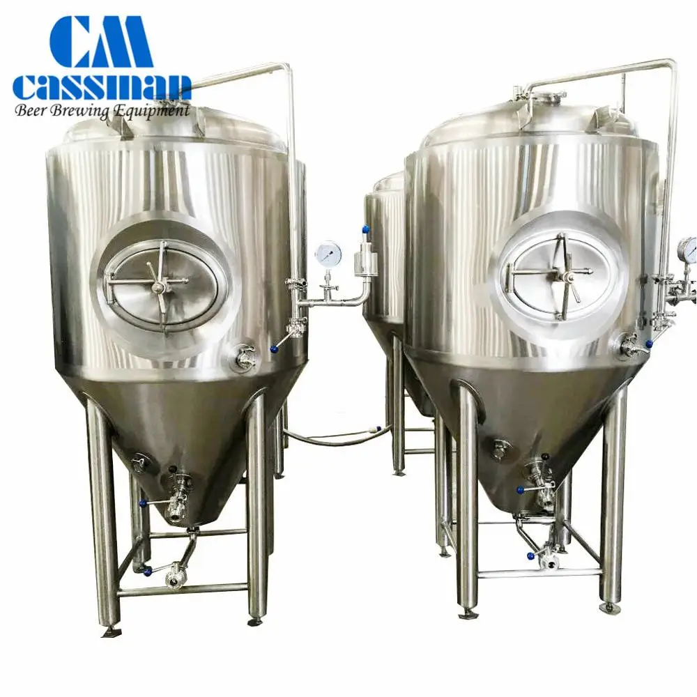 stainless steel brewery equipment 5bbl homemade beer maker beer brewing kettle 10BBL Fermentation Tank