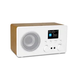 DB-281 wooden vintage dab fm radio with built-in speakers radio