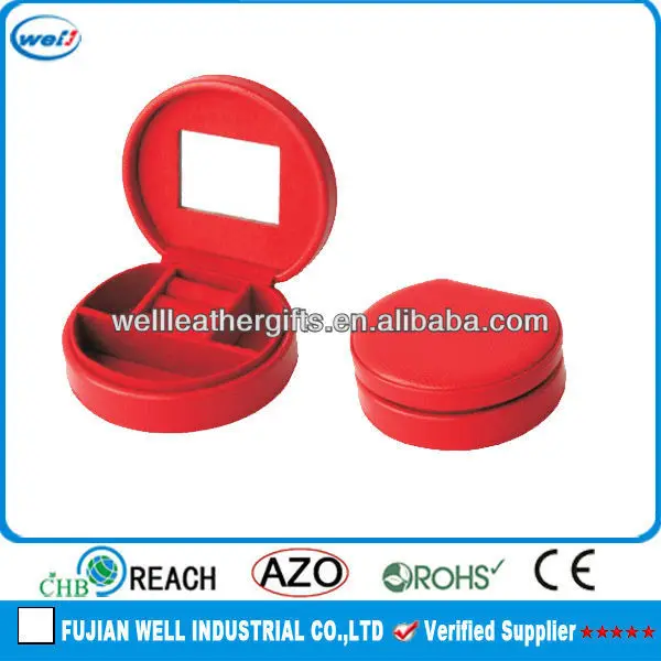 Красивая коробка кожа ювелирные изделия