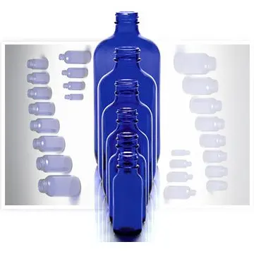 essential oil blue and green glass bottle personal care 30ml 15ml 10ml