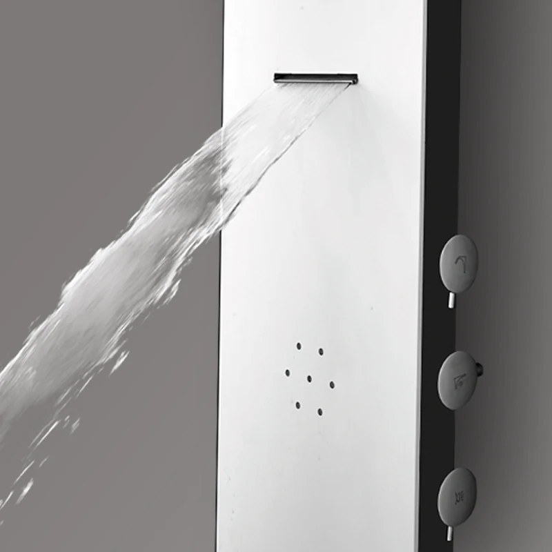 
A051 #5052 Aluminum alloy massage bathroom showers column panels manufacturer shower douche panel 