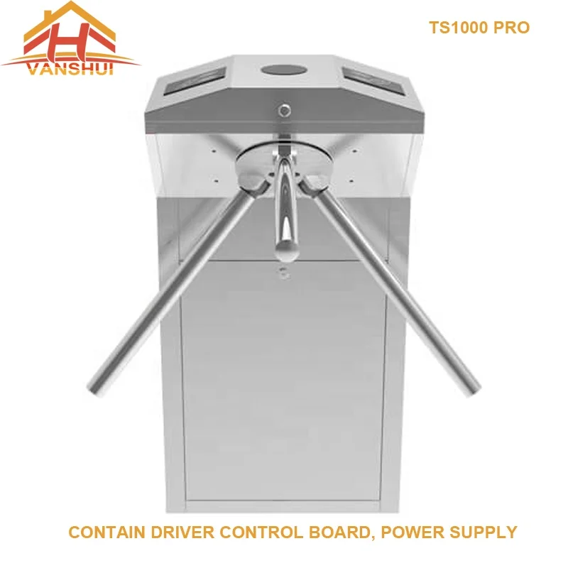 Entrance and Exit Security Tripod Turnstile Gate Outdoor Mechanism Application for Building