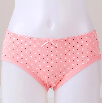 Hot Selling Young Girls Underwear Comfortable Soft Cotton Panties