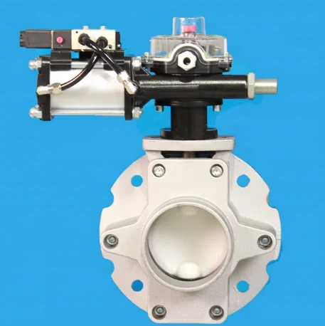 motorized fmc stainless steel butterfly wafer gate 4 inch electric sanitary pneumatic butterfly valve