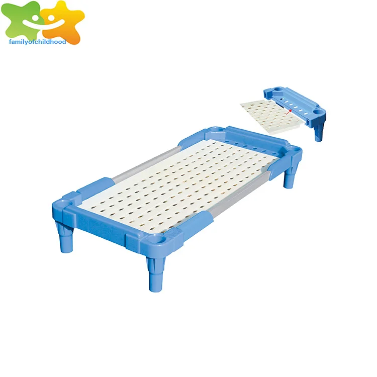 Kindergarten children bed plastic bed for sale