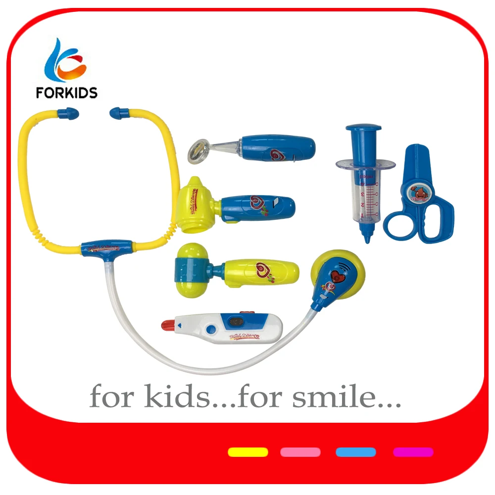 Kids medical equipment kit toys,preschool kids toy hospital set for pretend play