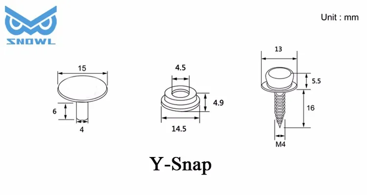 The-OWOZ-Anti-corrosion snap stainless steel 316 screw tool kit