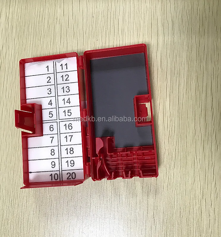 
Medical Needle counter disposable;Magnetic with foam needle counter;Safety needle counter 