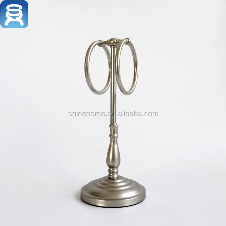 Лидер продаж, аксессуары для ванной комнаты, металлическая стойка для полотенец в стиле S, держатель для полотенец, никелированный