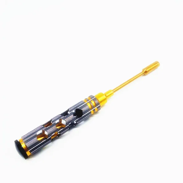 5.5 nut driver gold+black/hand tool imperial hex screw repair tool/Team racing 5.5mm Nut Driver for M3