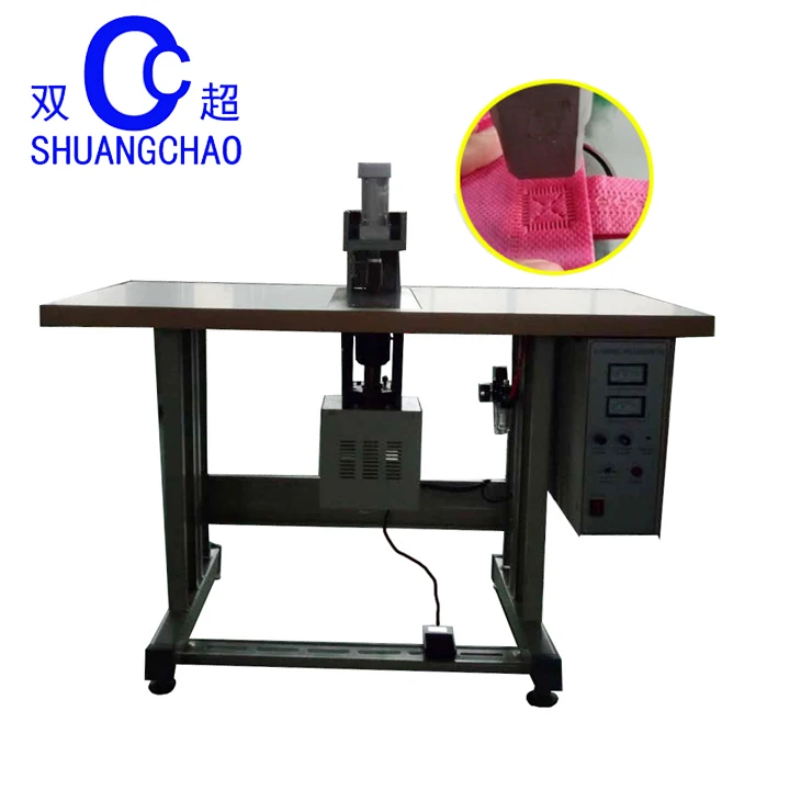 Ultrasonic mask ear loops spot welding machines