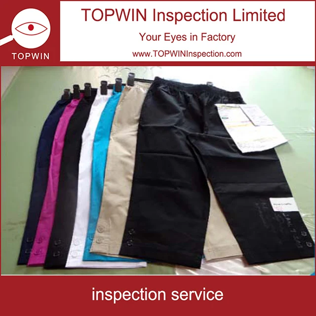 Third party inspection company women short inspection services