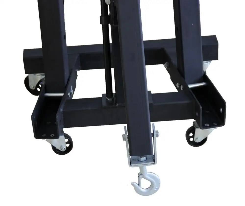 Power Lift Hydraulics Engine Hoist Lift Floor Crane