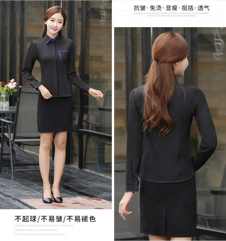 Fast Food Restaurant Waiter Uniform, Waitress Uniform Shirt