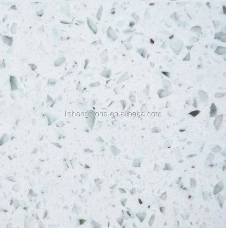 Фиолетовая блестящая стеклянная искусственная кварцевая каменная плитка для столешницы