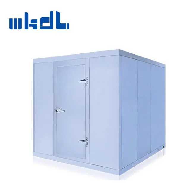 building design supermarket pu panel compressor cooling system cold room for fish