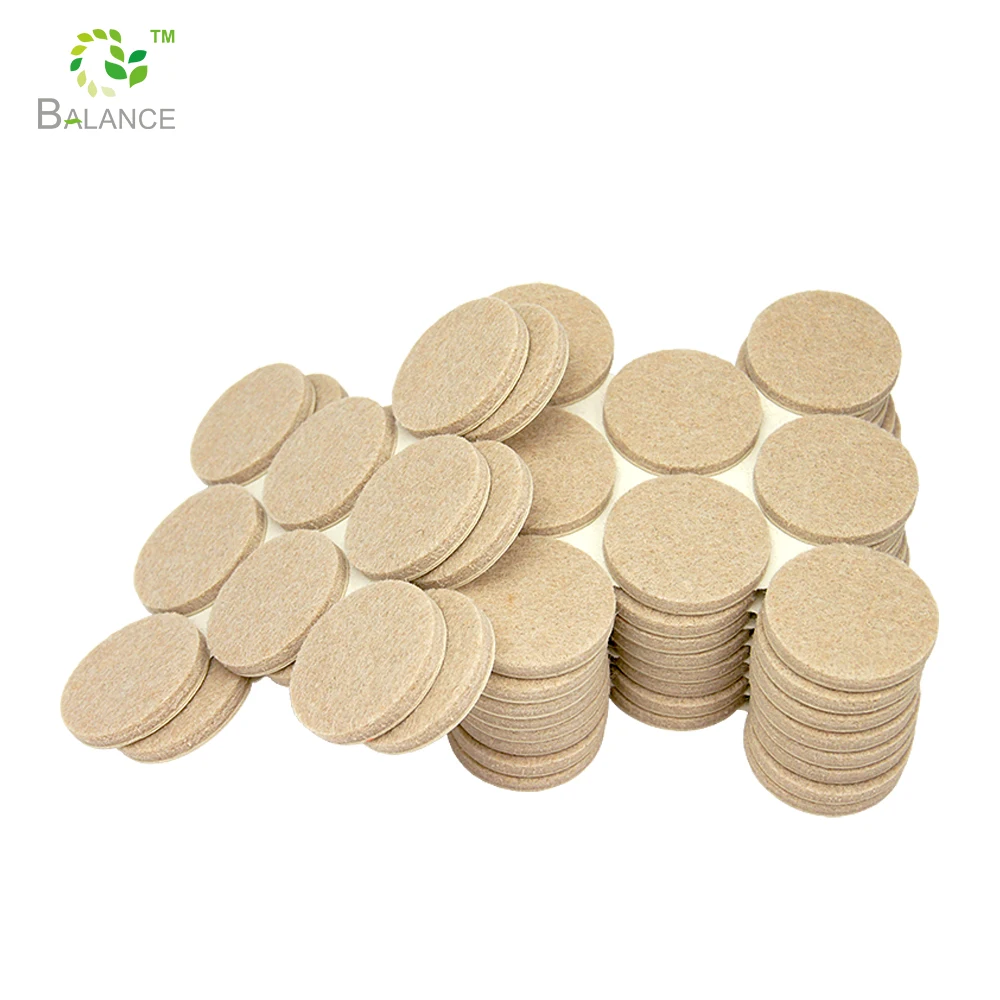 
1' Diameter Premium Felt Furniture Pads Furniture Feet, Protect Your Hardwood Flooring 