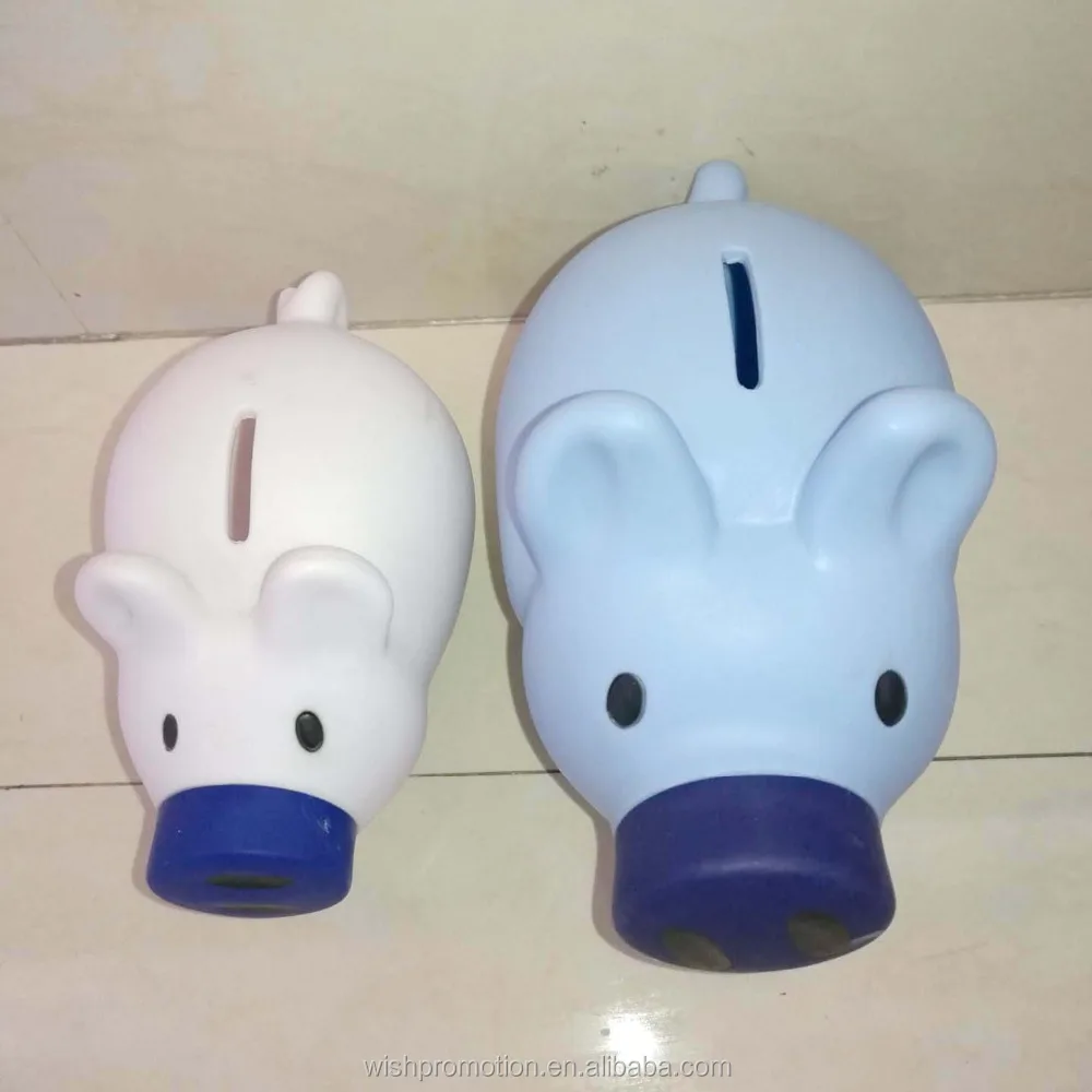 PVC piggy bank , plastic piggy bank