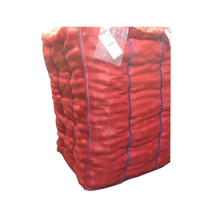 PP Vented Bulk Bag Super Sacks Mesh Square Breathable Big Bags Breathable 1 Ton Bag Top Full Open Accept Customized Logo CN;SHN