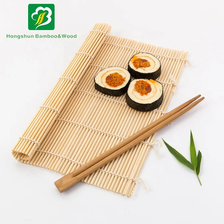 Ручная работа, японский Бамбуковый Коврик для суши