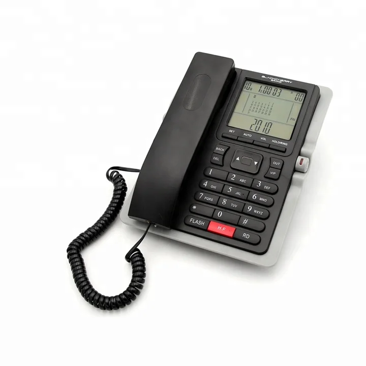 Guangdong Newest Model Helpful Jumbo LCD Corded Telephone with Caller ID Function