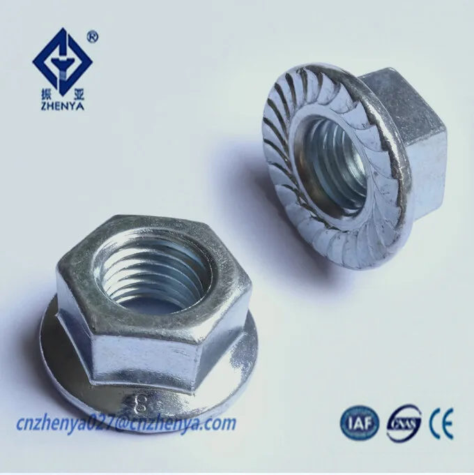 high quality jergens flange nuts JSZY fastener manufacturer
