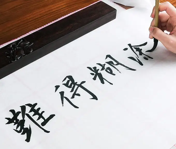 Factory Chinese Calligraphy White Blank Rice/Sumi /Xuan Paper For Handwriting Ink Painting 100Sheets