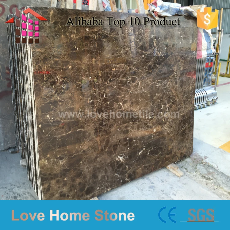 Мраморные плиты и плитка испании темно-коричневого цвета императора