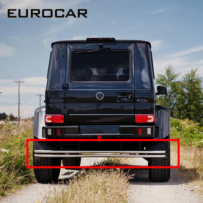 Противоскользящая пластина из нержавеющей стали класса G W463 для заднего бампера G500 G63 G65 4x4