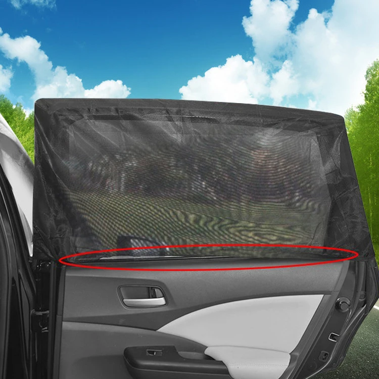 Auto UV Mesh Side Window Portable Custom Car Sun Shade rear windows sunshade mosquito curtain