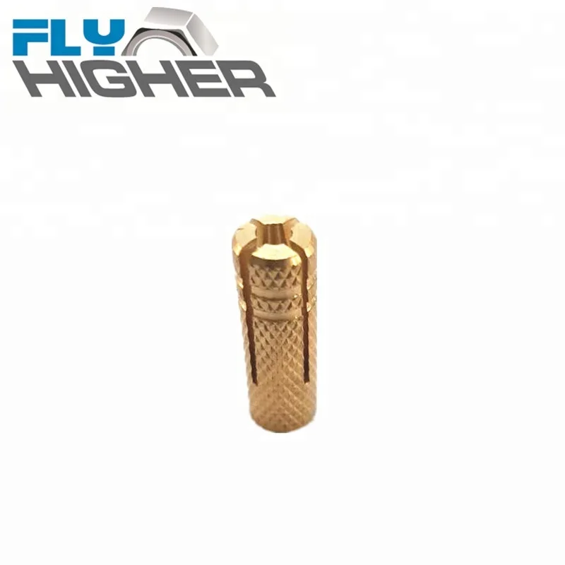M6 Brass drop in anchor expansion anchor