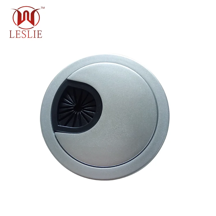 60MM Practical Hole Cover Office Grommet Square Plastic Desk Cable Grommet Working Table Cable Wire Grommet