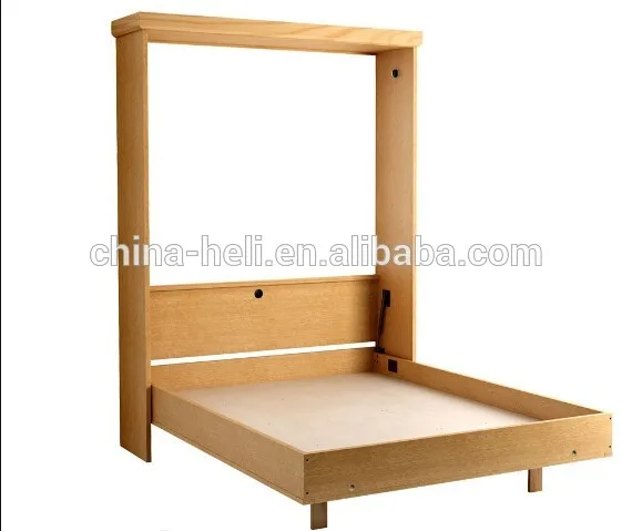 современные твердой древесины мерфи кровать