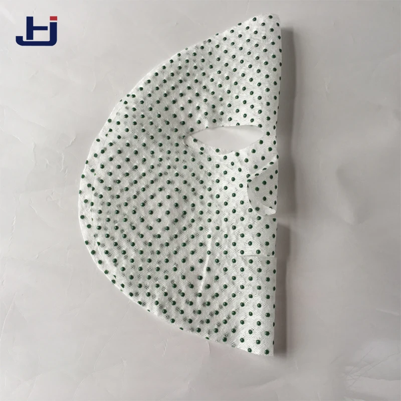 26gsm,  100% natural tencel face mask sheet with magnetive therapy