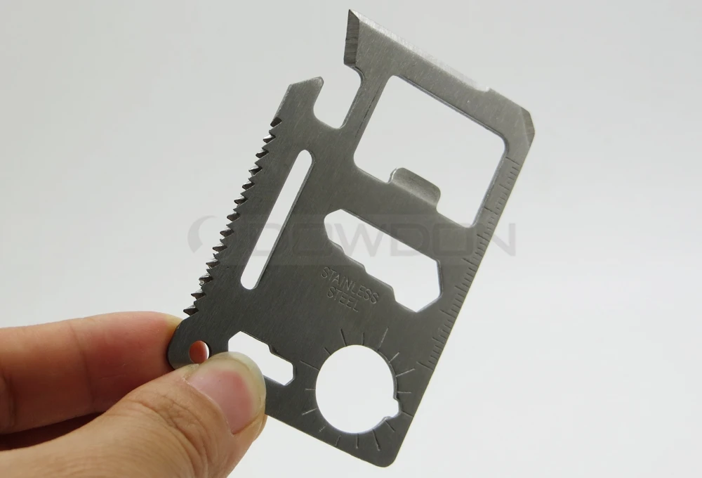 Outdoor Camping Survival Tool 11 in 1 Credit Card  Knife