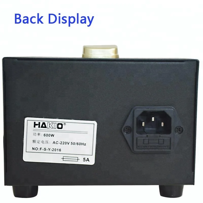 2 In 1 Hot Air Gun Iron Soldering Station Digital BGA Rework Solder Station