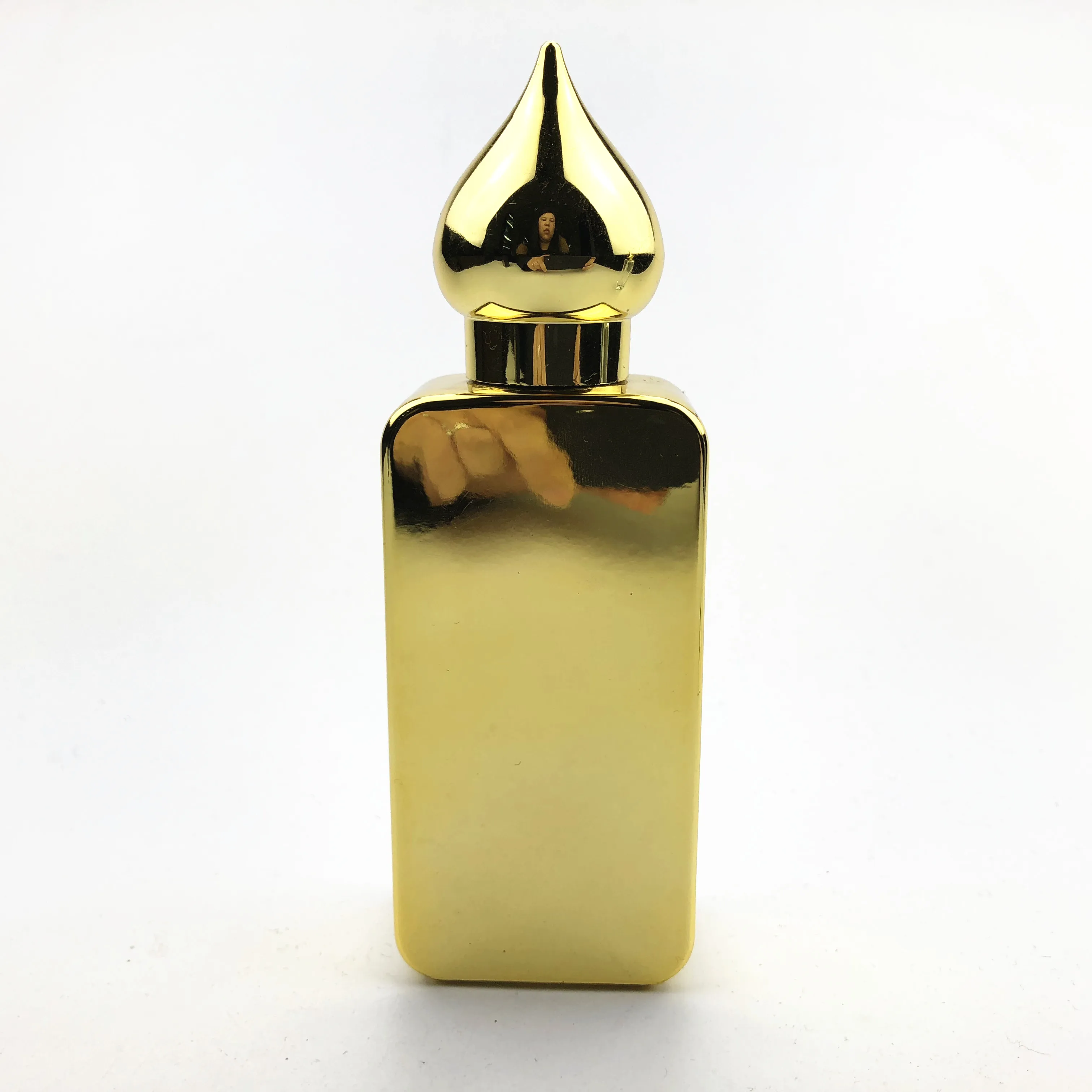 
50ml black gold hot empty manufacture empty wholesale perfume bottles 