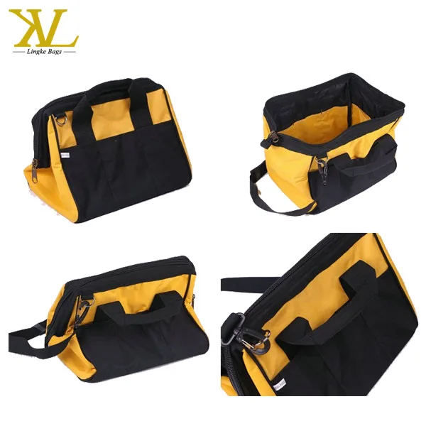 China Factory Hot Sale Heavy Duty Tool Bag,Large Capacity Durable Hardware Tool Bags