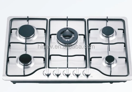 Professional kitchen equipment/home equipment five burners built-in gas hob